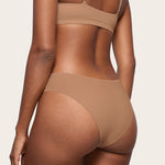Women's Cheeky High Cut Bikini 3 Pack Soft Tan (3pack)