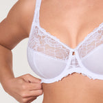 Women's Beauty Lace Bra White