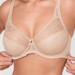 Women's Beauty Lace Bra Beige