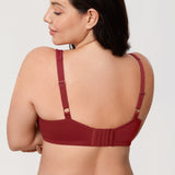 Women's Underwire Minimizer Bra Red Revelry