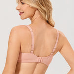 Women's Underwire Minimizer Bra Blush Beige