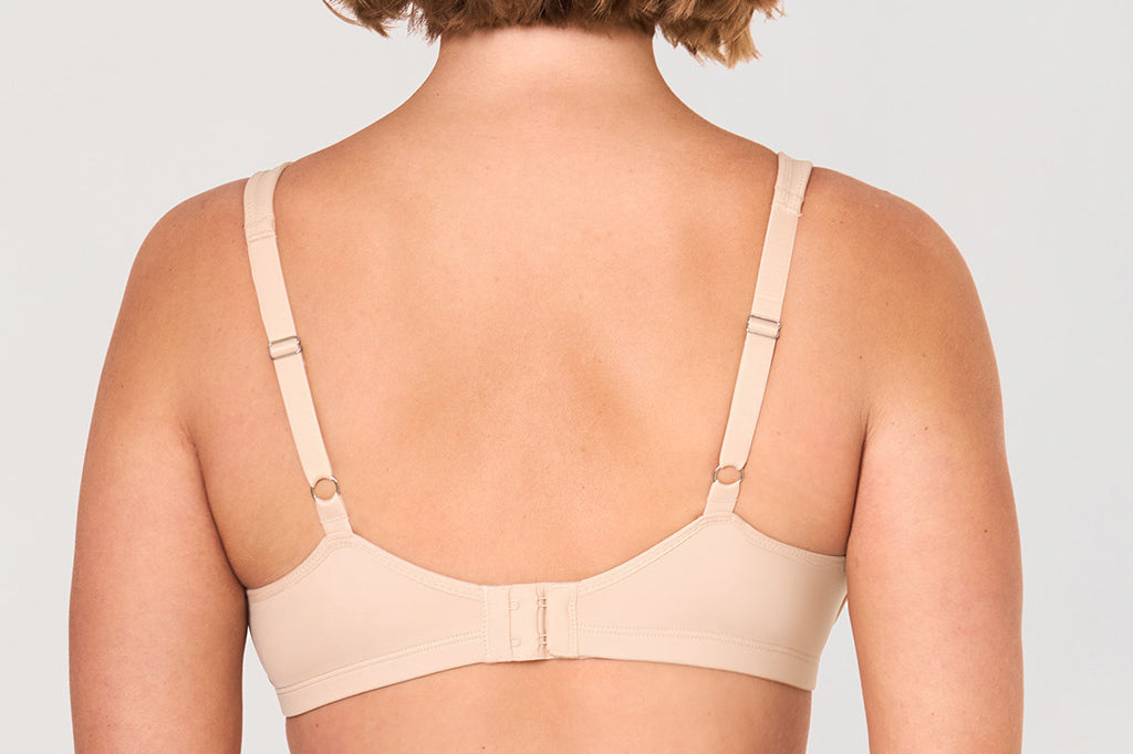 Women's Underwire Minimizer Bra Beige