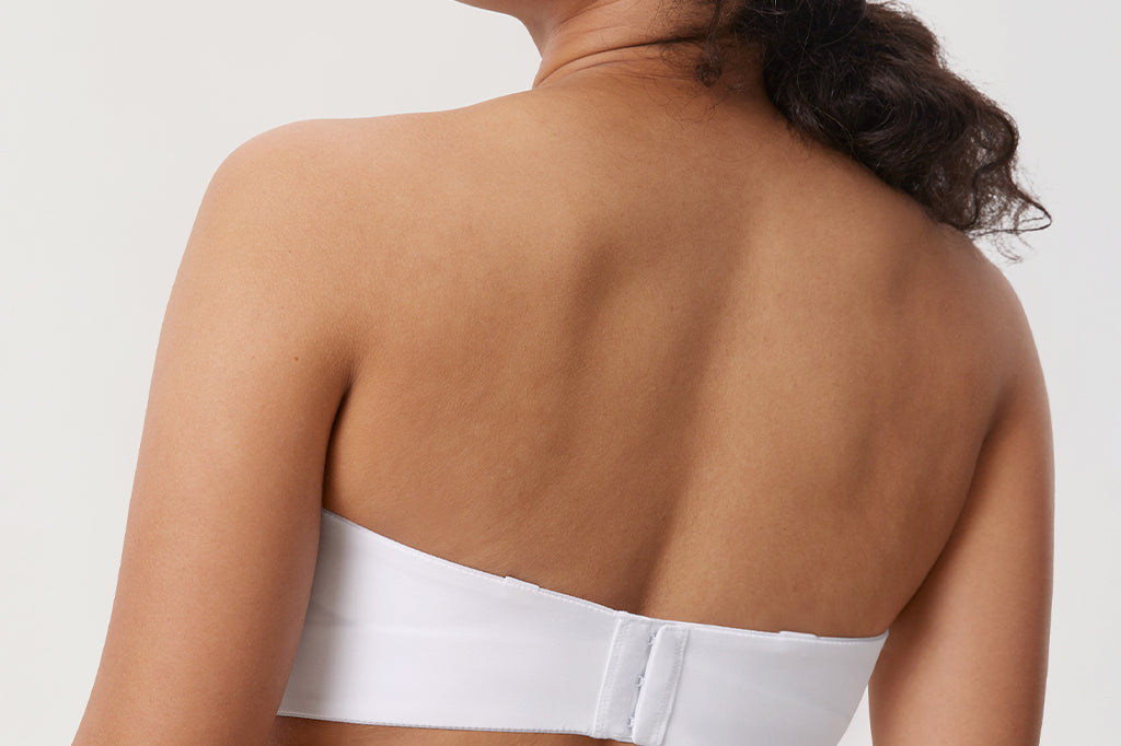 Women's Underwire Strapless Bra White