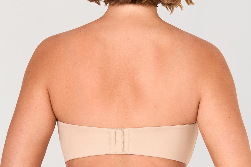 Women's Underwire Strapless Bra Beige