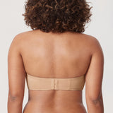 Women's Classic Strapless Bra Warm Beige