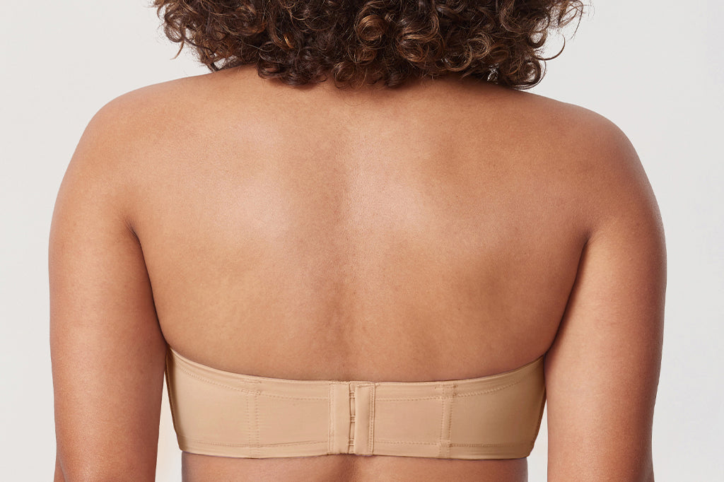 Women's Classic Strapless Bra Warm Beige