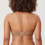 Women's Classic Strapless Bra Gravel Beige