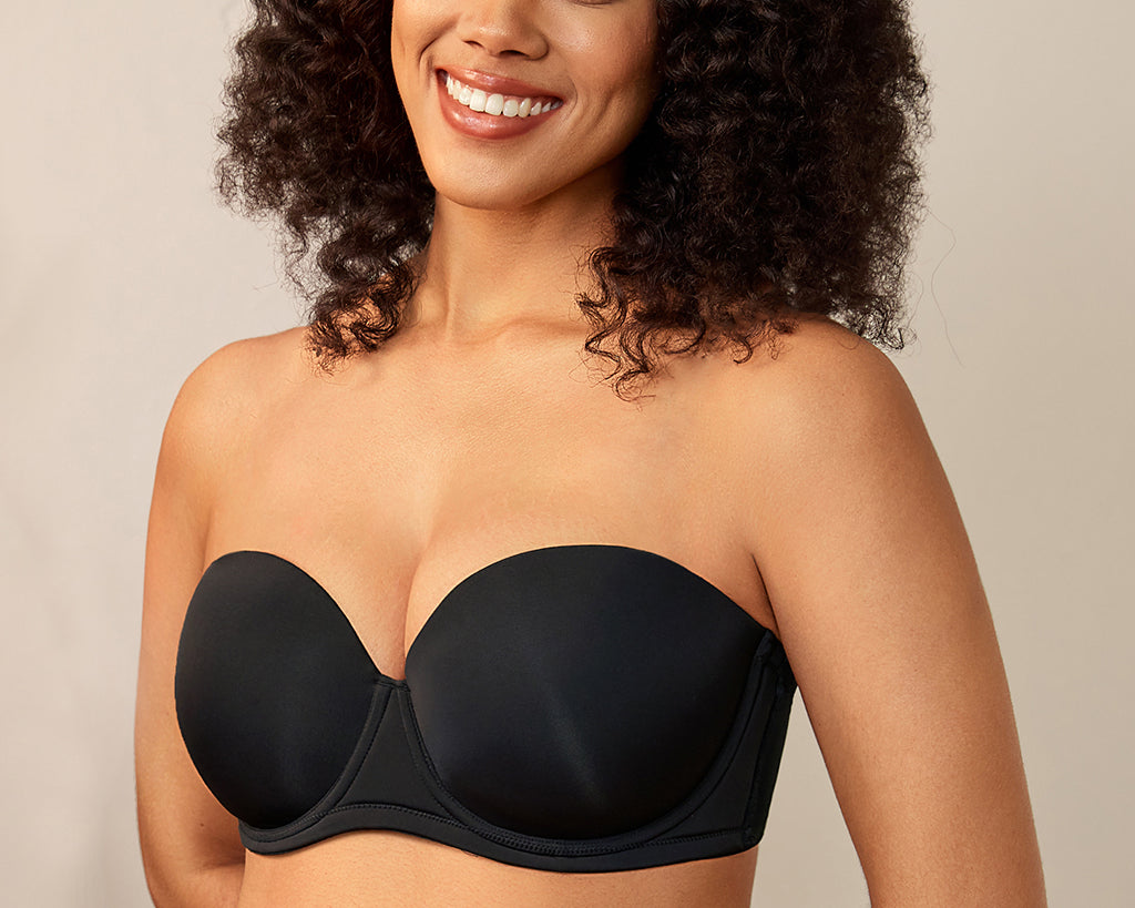 Women's Classic Strapless Bra Black
