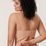 Women's Classic Strapless Bra Blush Beige