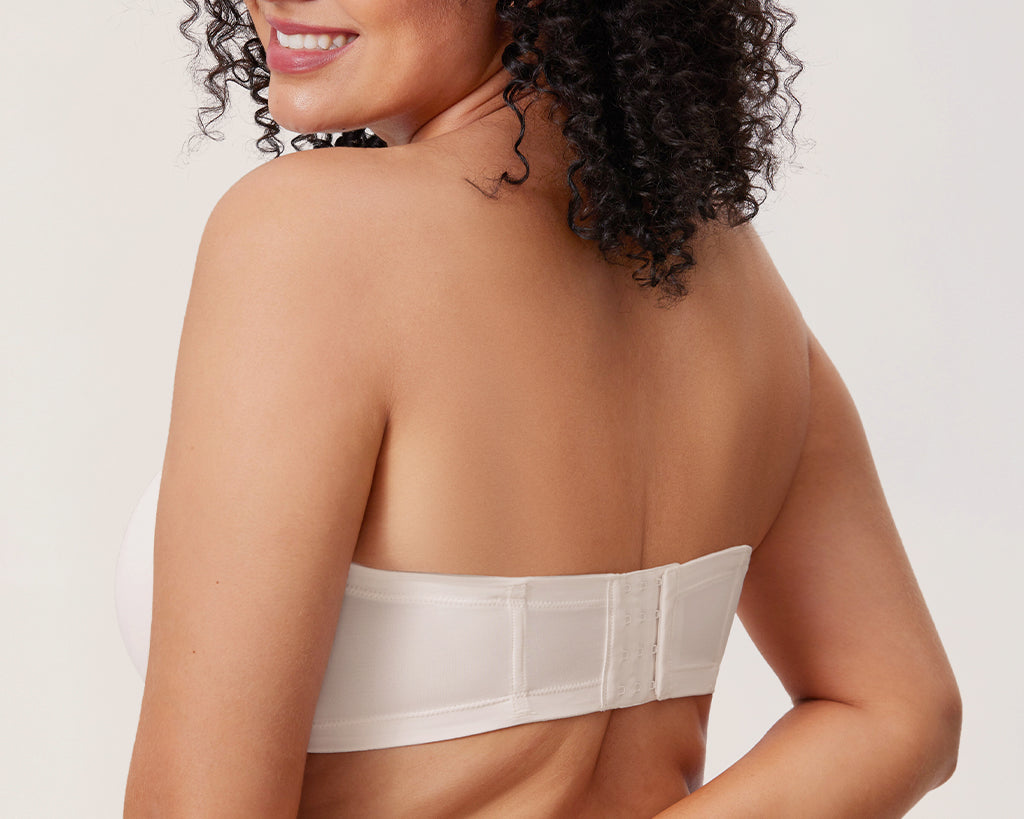 Women's Classic Strapless Bra Coconut White