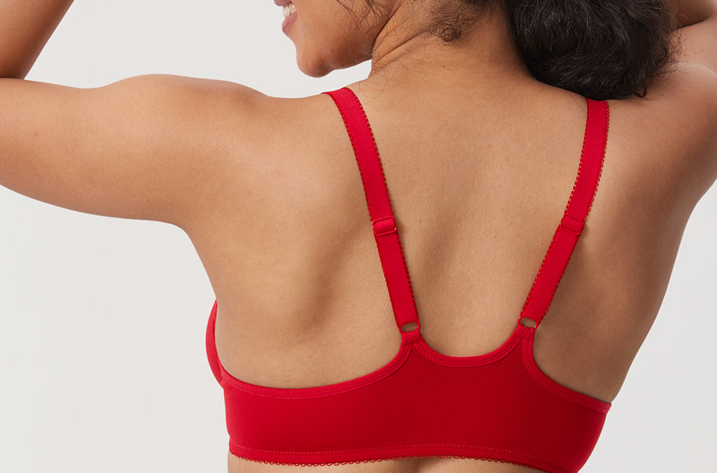 DELIMIRA Women's Front Closure Unlined Bra Sargasso