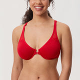DELIMIRA Women's Front Closure Unlined Bra Sargasso