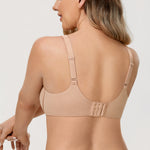 Women's Unlined Minimizer Bra Oatmeal Heather