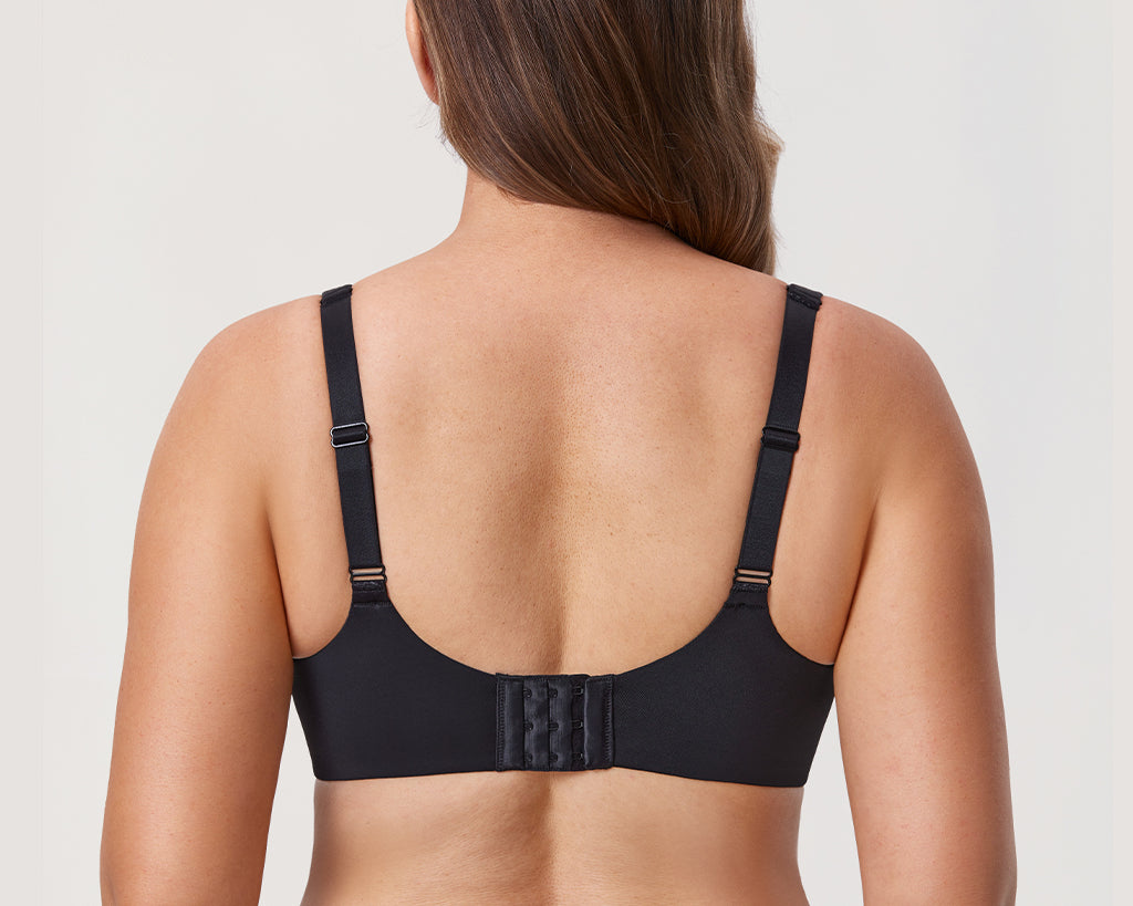 Women's Unlined Minimizer Bra Black