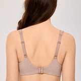 Women's Unlined Minimizer Bra Cameo Heather