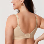 Women's Full Coverage Wireless Unlined Bra Gravel Beige