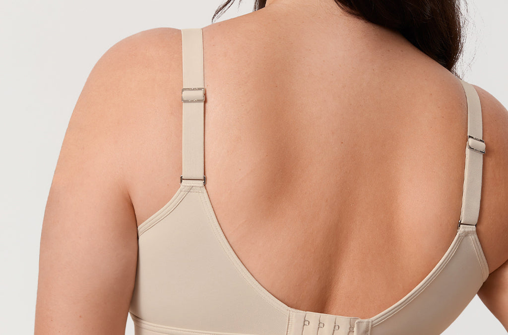 Women's Full Coverage Wireless Unlined Bra Gravel Beige