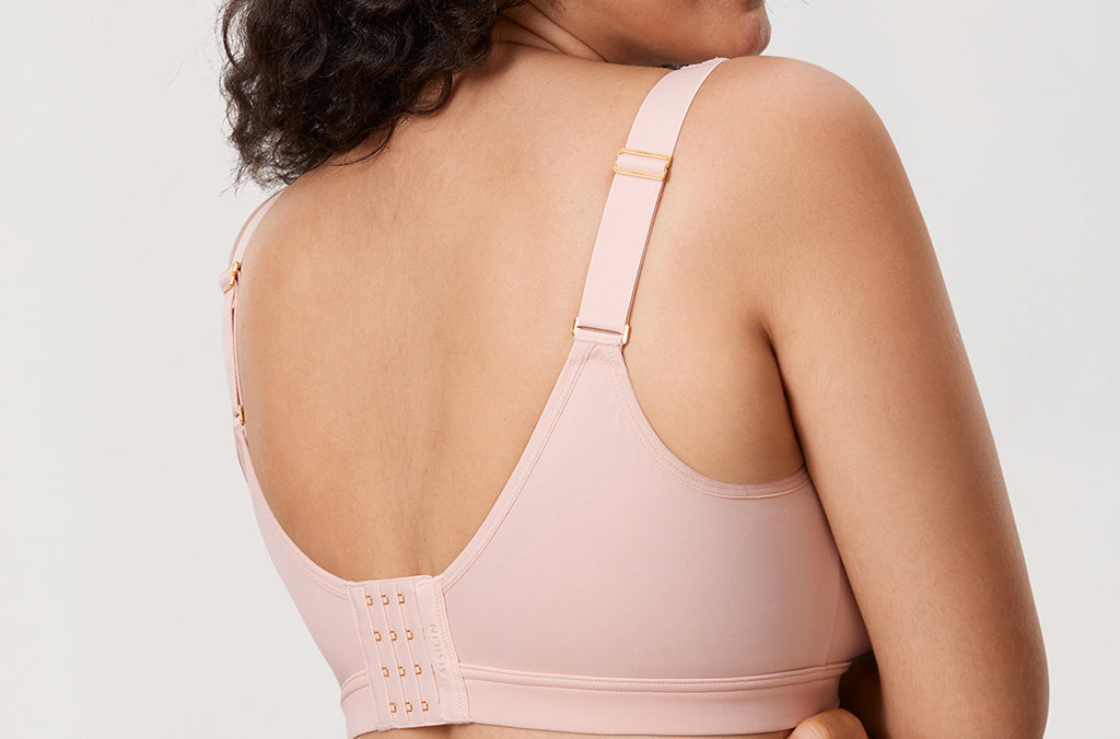 Women's Full Coverage Wireless Unlined Bra Rose Purple