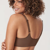 Women's Vintage Lace Front Closure Bra Sandalwood Brown