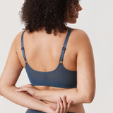 Women's Vintage Lace Front Closure Bra Lipstick Red