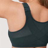 Women's Plunge Back Posture Bra Black