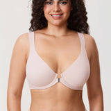 Women's Plunge Back Posture Bra Beige