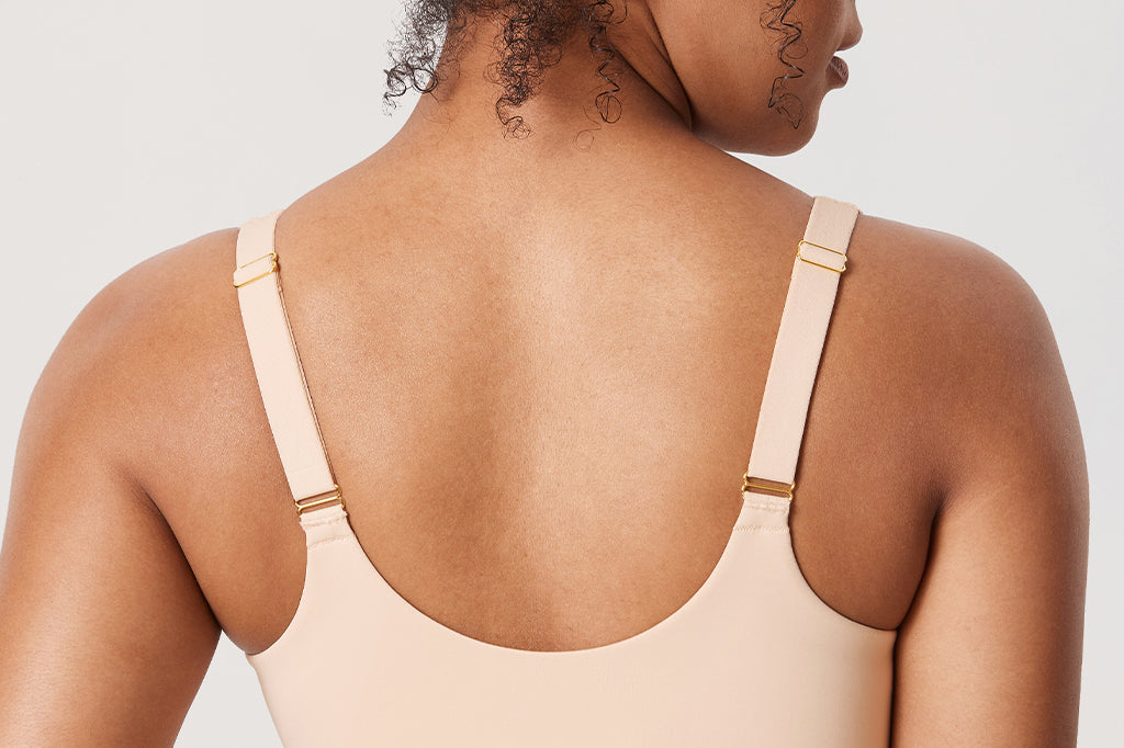 Women's Silky Smooth Front Closure Bra Beige