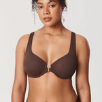 Women's Silky Smooth Front Closure Bra Beige