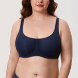 Women's Supportive Full Coverage Bra Glaze Purple