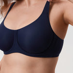 Women's Supportive Full Coverage Bra Glaze Purple