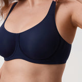 Women's Supportive Full Coverage Bra Glaze Purple