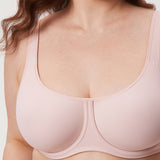 Women's Supportive Full Coverage Bra Glaze Purple