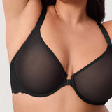 Women's Vintage Lace Racerback Bra Lipstick Red