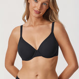 Women's Everyday Plunge Underwire Bra Black