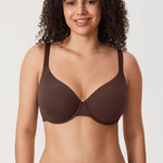 Women's Everyday Plunge Underwire Bra Hazelnut