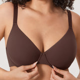 Women's Everyday Plunge Underwire Bra Hazelnut