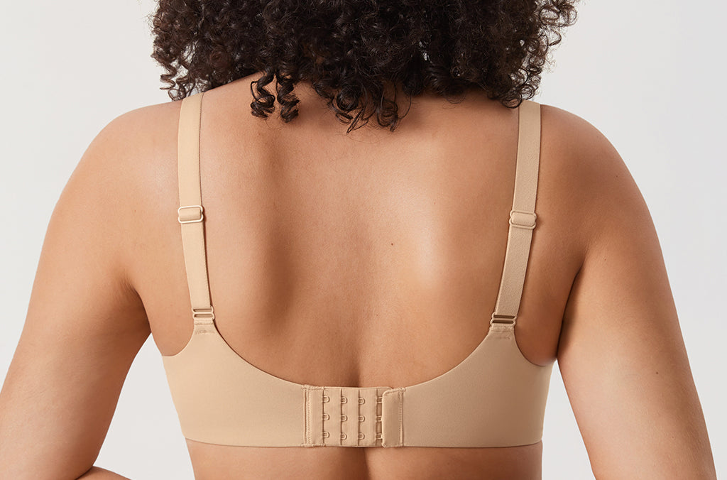 Women's Everyday Plunge Underwire Bra Warm Beige