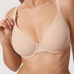 Women's Everyday Plunge Underwire Bra Warm Beige