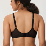 Women's Underwire Mesh Bra Black