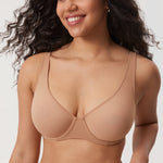 Women's Underwire Mesh Bra Barely Buff