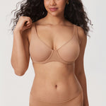 Women's Underwire Mesh Bra Barely Buff