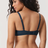 Women's Sheer Mesh Balconette Bra Sargasso