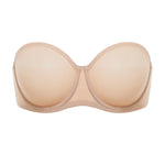 Women's Mesh Unlined Strapless Bra Barely Buff