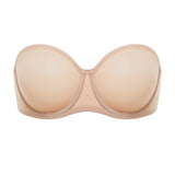 Women's Mesh Unlined Strapless Bra Barely Buff