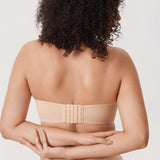Women's Mesh Unlined Strapless Bra Barely Buff