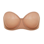 Women's Mesh Unlined Strapless Bra Barely Buff
