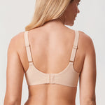 Women's Mesh Monowire Full Coverage Bra - Underwire & Unlined Beige