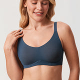 Women's Mesh Monowire Full Coverage Bra - Underwire & Unlined Sargasso