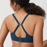 Women's Convertible X-Back Front Closure Bra - Underwire/Unlined/Racerback Sargasso