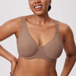 Women's Everyday Full Coverage Underwire Bra Gentle Rose